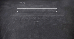 Desktop Screenshot of eduk.org