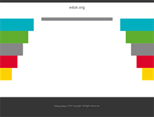 Tablet Screenshot of eduk.org